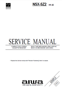 AIWA NSX-SZ2 Service Manual