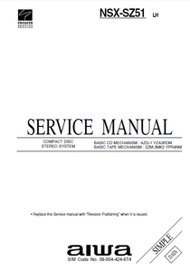 AIWA NSX-SZ51 Service Manual