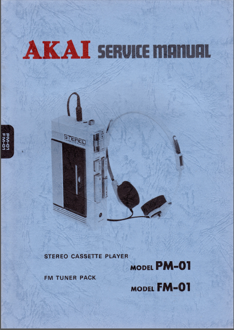 AKAI PM 01-FM 01 Stereo Stereo Player Service Manual
