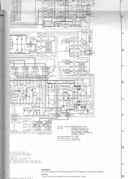 DENON-PMA-1560 Amplifier SCH Service Manual