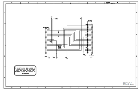 BOSE SD268573 Sheet2 Amp PCB Schematic