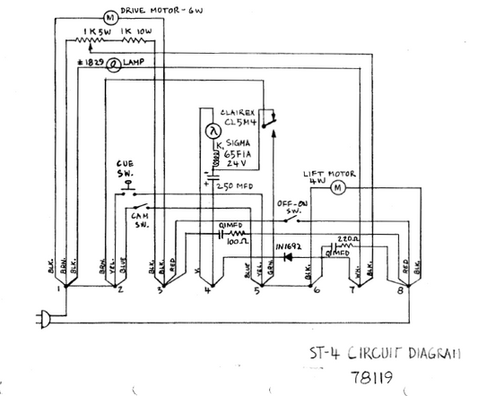 Harman Kardon ST-4 Service Bulletin