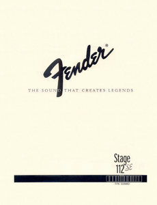 FENDER STAGE 112SE Owner's Manual