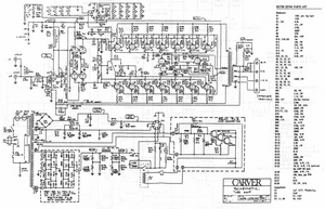 CARVER SILVER11 Tube Amplifier Schematic