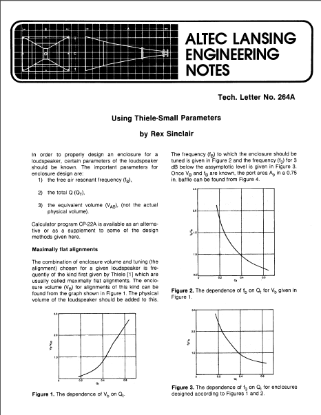 ALTEC LANSING TL-264A Service Manual
