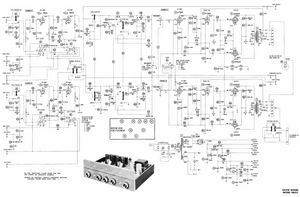 BOGEN DB-212 Stereo Amplifier Schematic