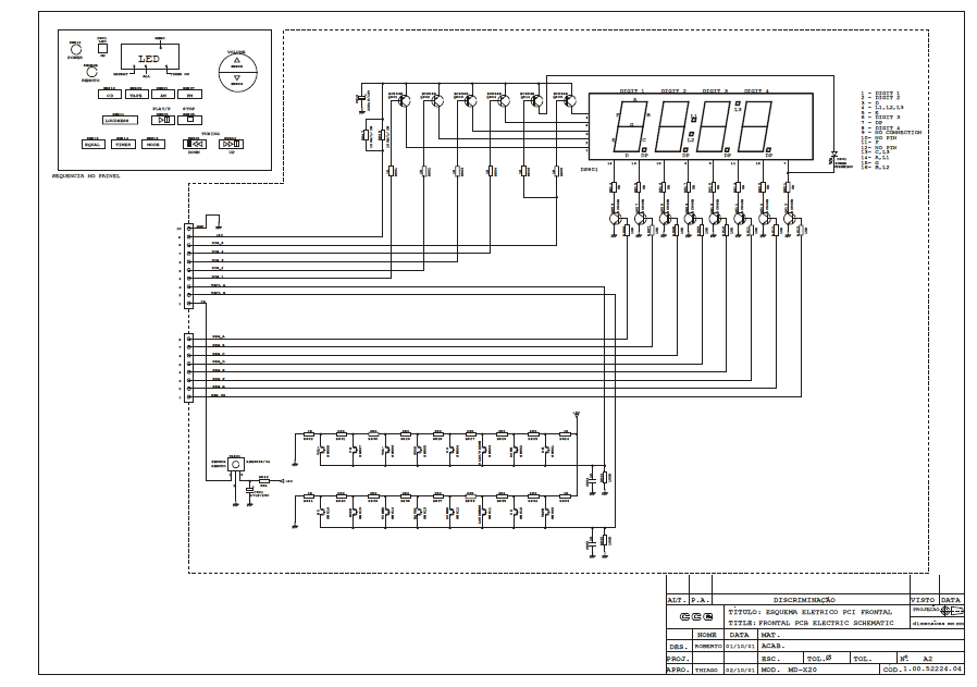 Audio TO Clearcom-cce_md_x20_SCH_[ET] Service Manual