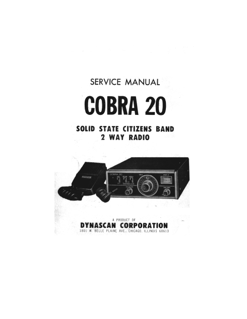 COBRA TO Cybernet-cobra_20_sm Service Manual