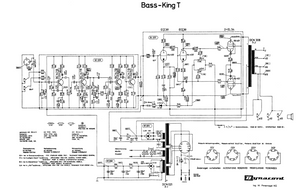 Dynacord Bass-King T Schematic