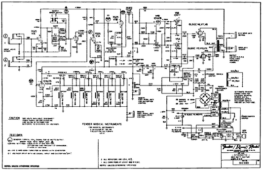 FENDER Rhodes-2 Schematic