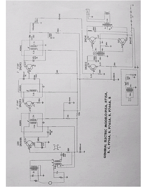 GE Model P15A-P766A B Schematic