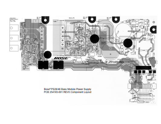 BOSE Lifestyle PS28-48Bass Module Schematic