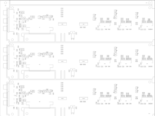 BOSE PCB 267083 Component Location Schematic