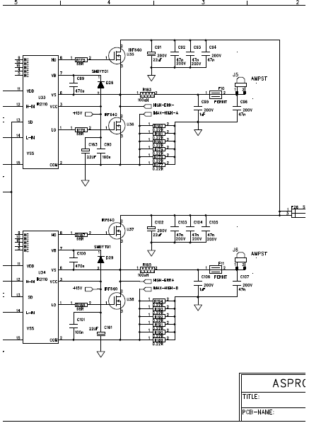 ASPRO PD15-3 Schematics