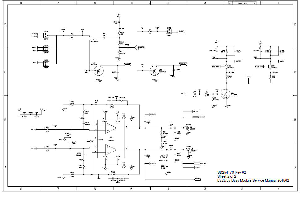 BOSE sd254170_2_2_02 Service Manual