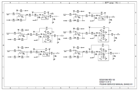 BOSE SD267086 Sheet6 Bass Module Schematic