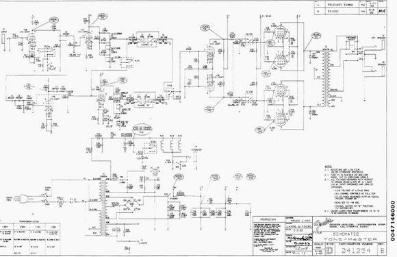 FENDER Tone Master Schematic