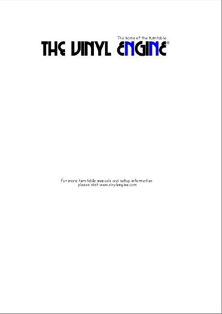 BSR P204 Turntable Instruction Manual