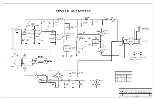 FENDER Vibratone 122vba Schematic